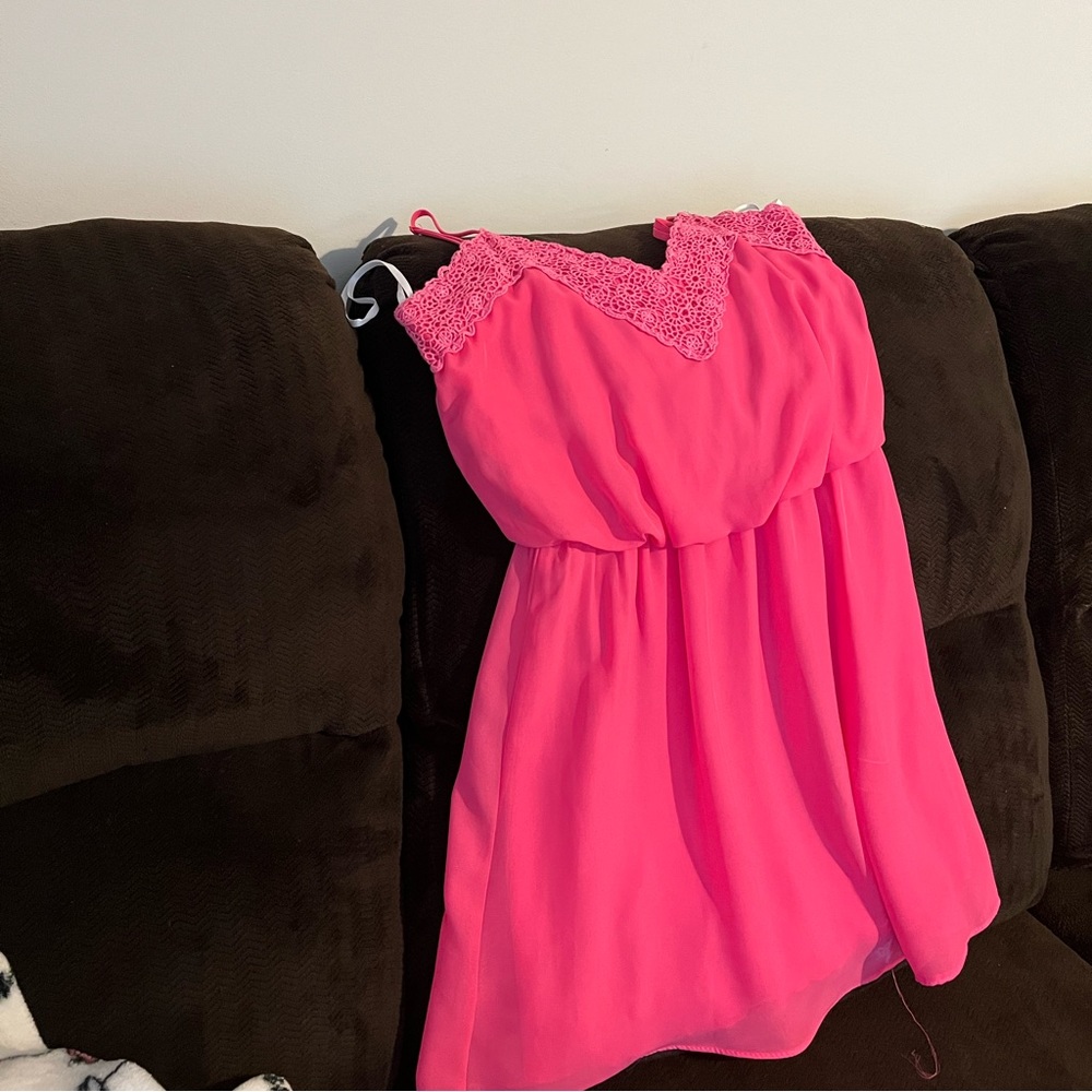 Pink dress